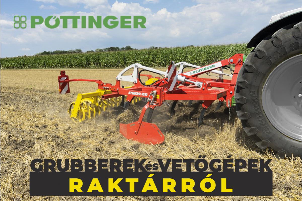 Pottinger vetőgép grubber