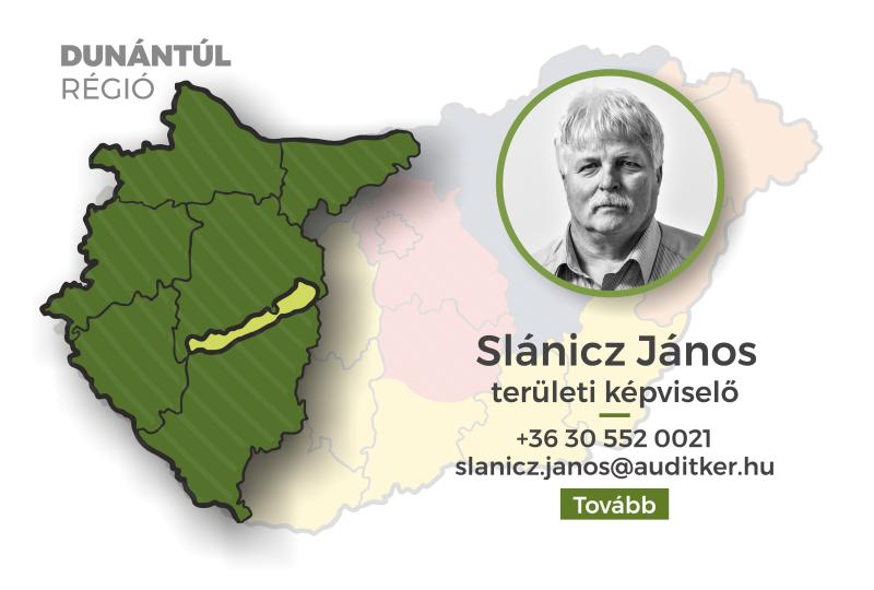 Dunántúl régió - Slánicz János